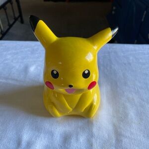 Pikachu Yellow Kids Toy Figurine - Cute Collector Piece Piggybank
